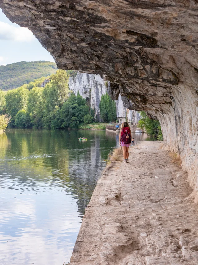 Randonnée sur le chemin de halage de Ganil
