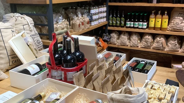 La boutique du Moulin à Huile Castagné