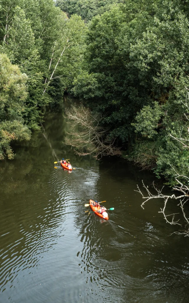 Canoë sur le Célé