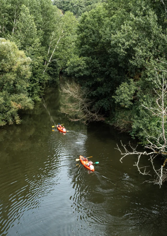 Canoë sur le Célé