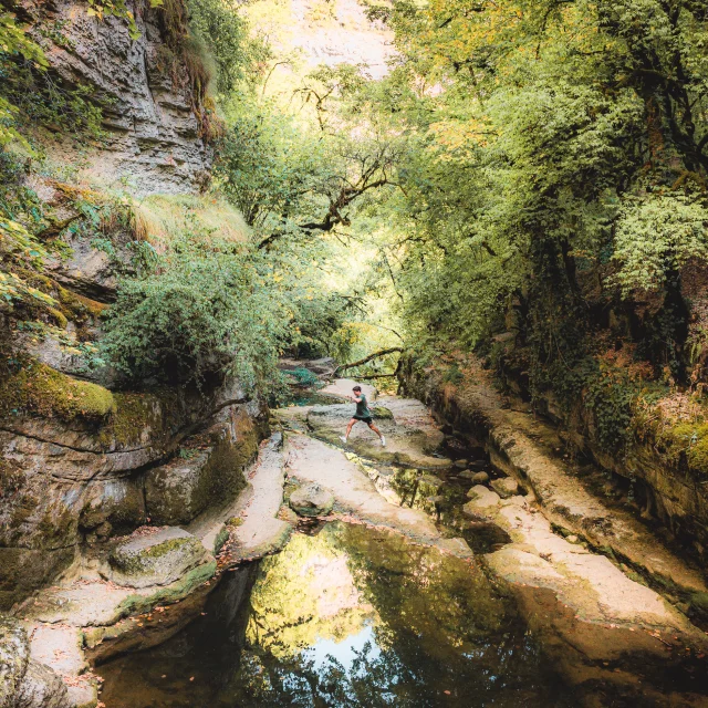 Moulin du Saut - ruisseau de l'Alzou