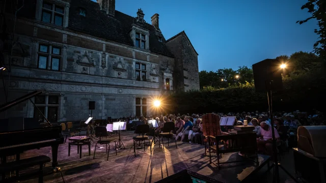 Festival De St Cere Au Cahteau De Montal Loran Chourrau