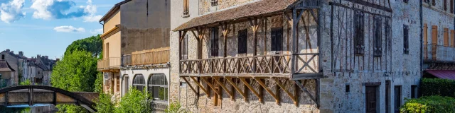 Quai des Récollets à Saint-Céré