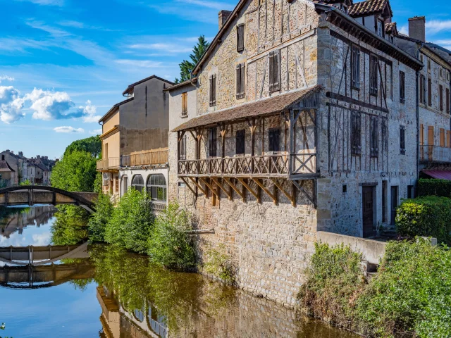 Quai des Récollets à Saint-Céré