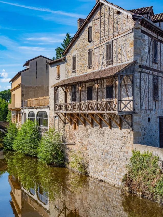 Quai des Récollets à Saint-Céré