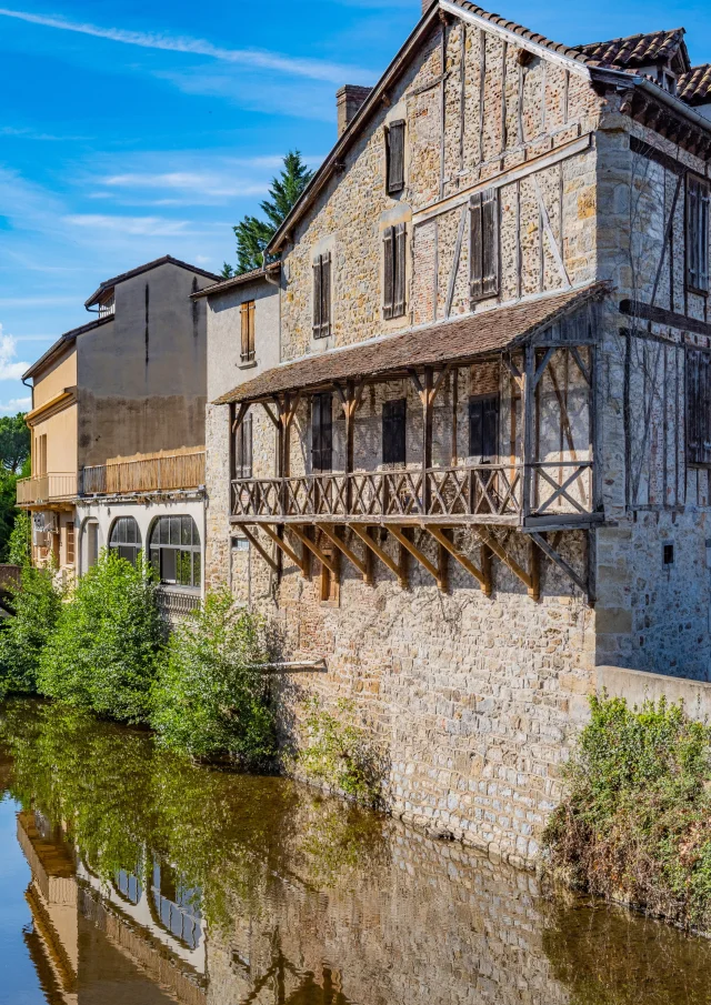 Quai des Récollets à Saint-Céré