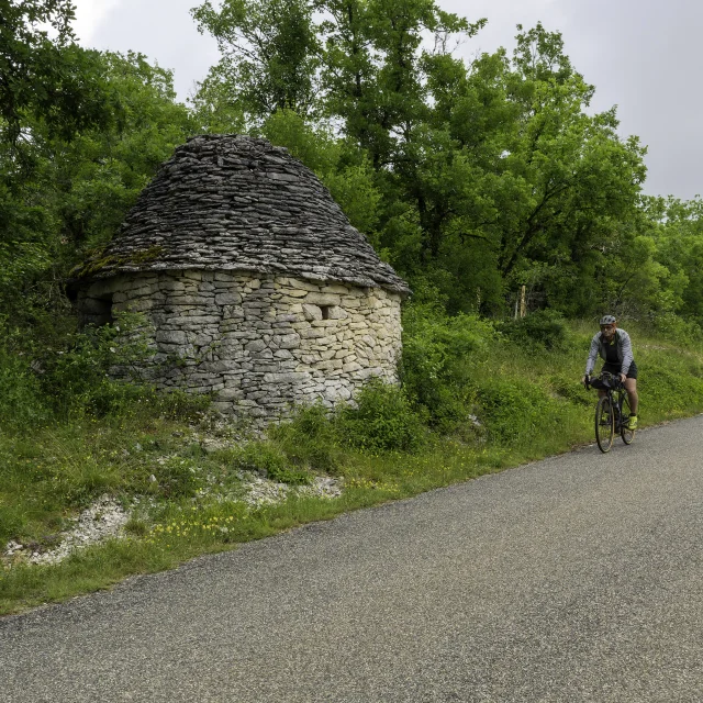 Caselle Sur Le Circuit Boucle De Figeac A Velo G. Condat I Trekkings 88