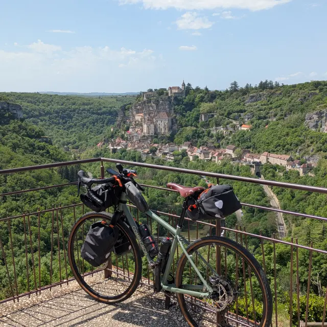 Pause photo à Rocamadour
