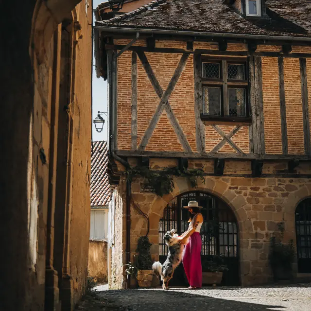 Dans les ruelles de Figeac