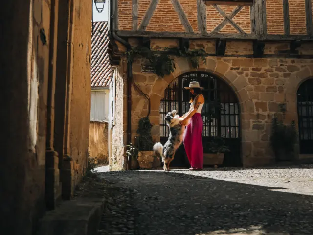 Dans les ruelles de Figeac