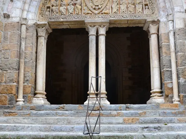 Tympan de l'église de Carennac