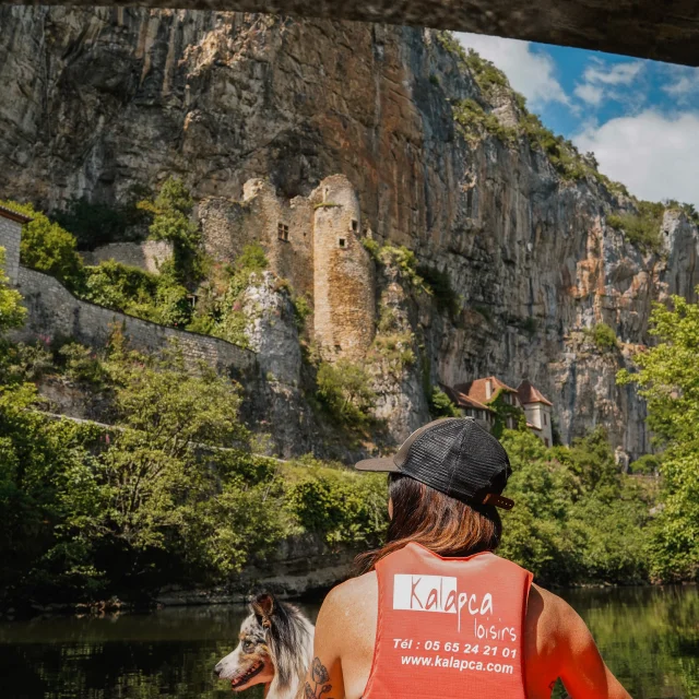 Canoë sur le Célé