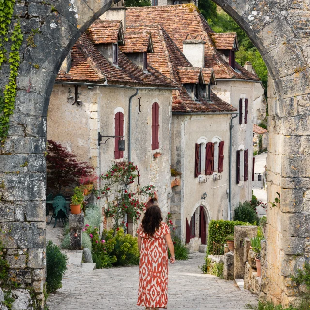 Découverte de Saint-Cirq-Lapopie