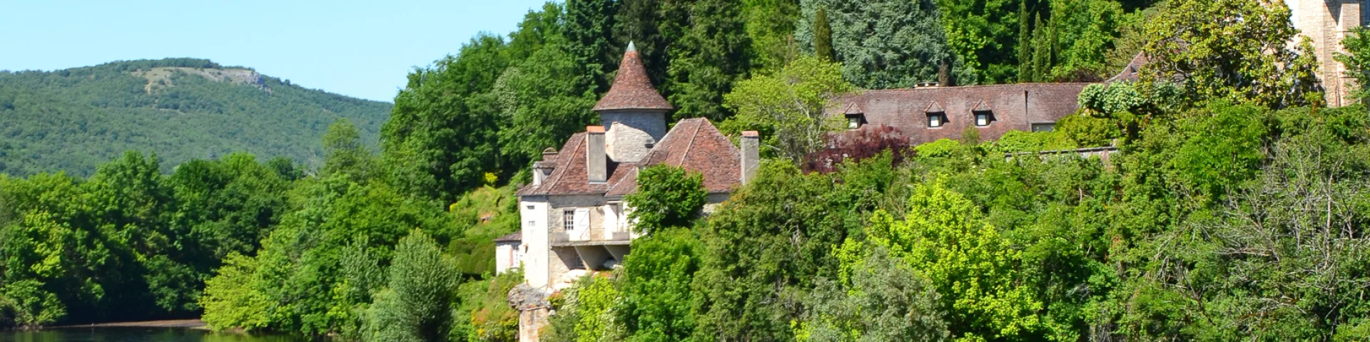 La Dordogne à Meyronne