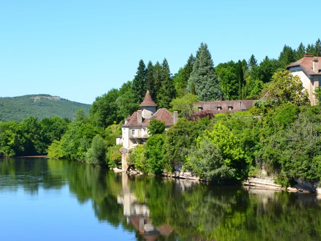 La Dordogne à Meyronne