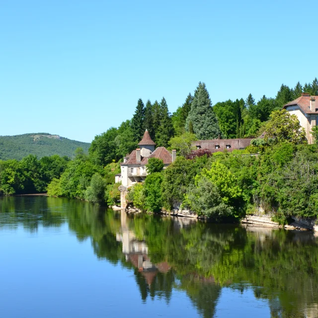 La Dordogne à Meyronne