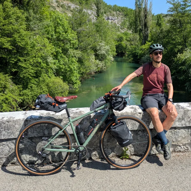 Pause sur la vallée de l'Ouysse