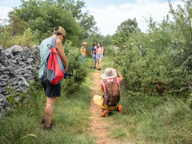 Randonnée en famille à Marcilhac-sur-Célé