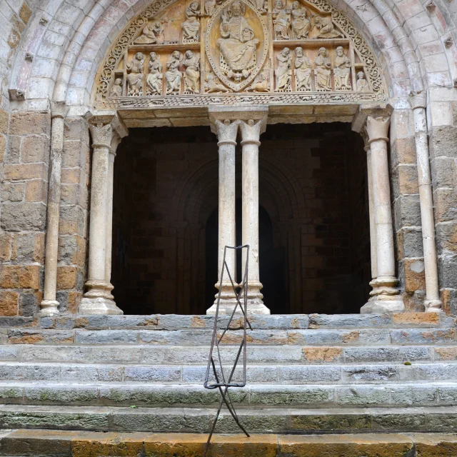 Tympan de l'église de Carennac
