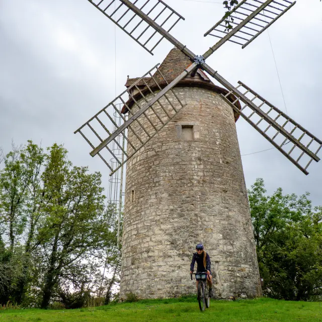 Gravel sur les causses du Quercy - Lalbenque