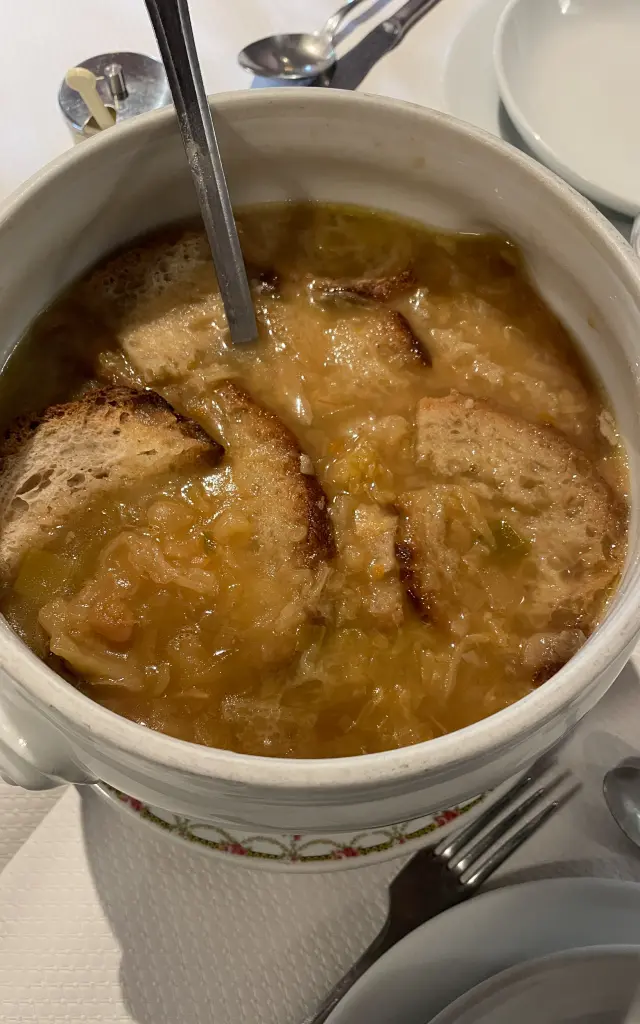 La soupe de campagne pour commencer