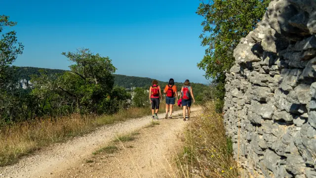 Randonnée du Rocher Pointu à Saint-Géry