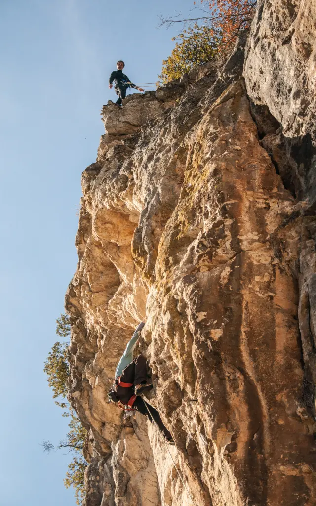 Escalade à Milhac