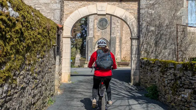 A vélo à Lugagnac