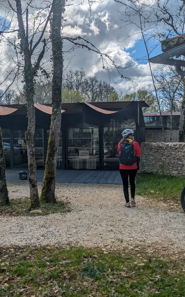 A vélo aux phosphatières du cloup d'Aural