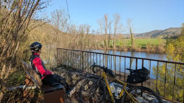 Halte voie verte Cahors - Arcambal