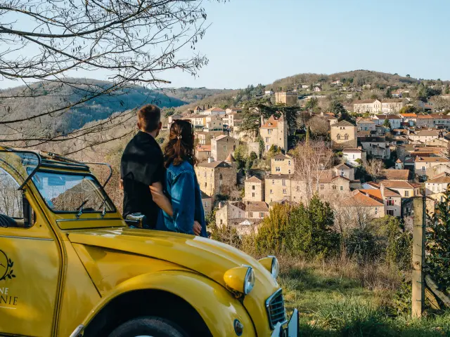 Découverte de Puy l'Evêque en 2CV
