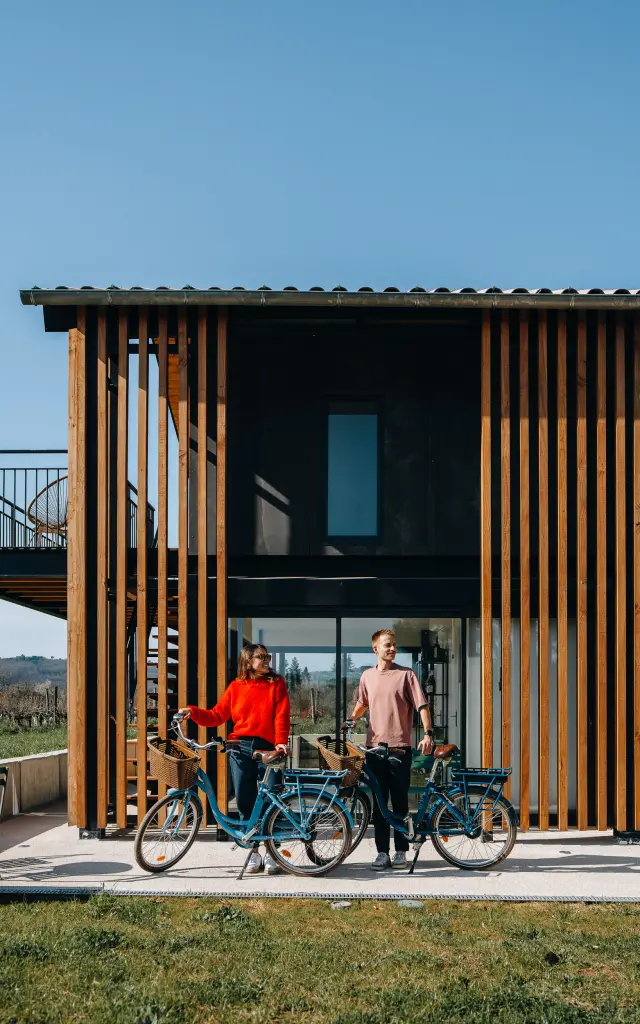 Prêt pour une balade à vélo