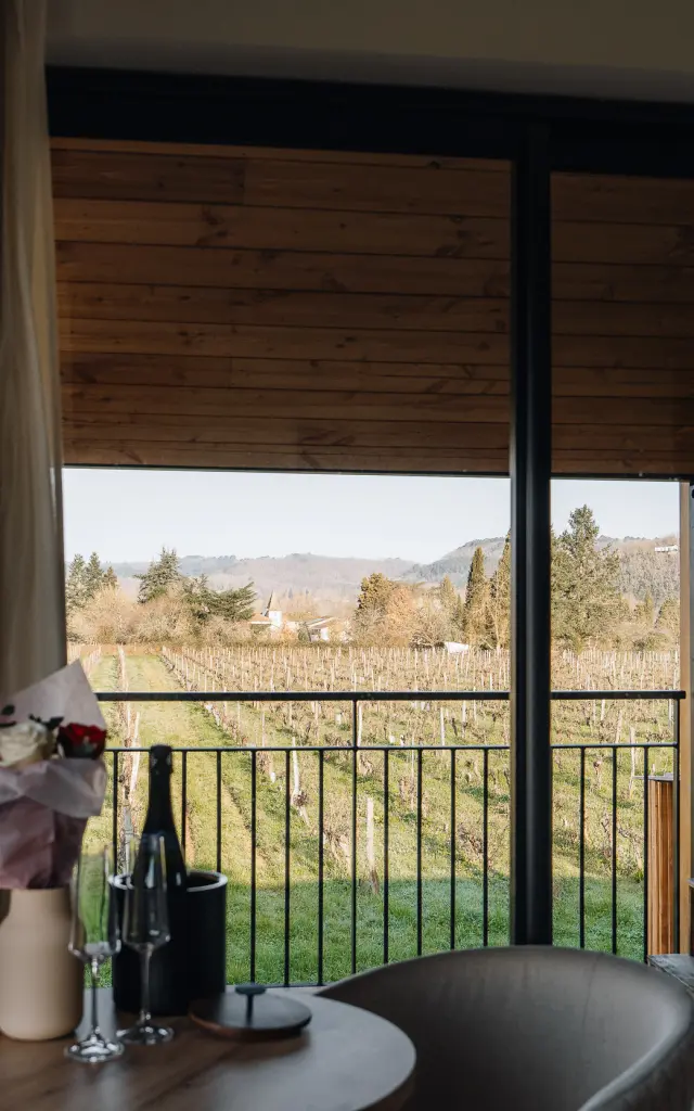 Soirée romantique au coeur des vignes