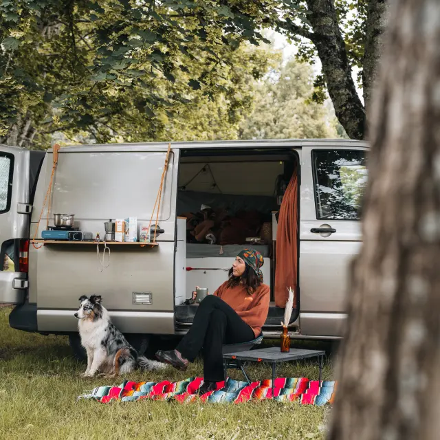 Vanlife dans le Lot