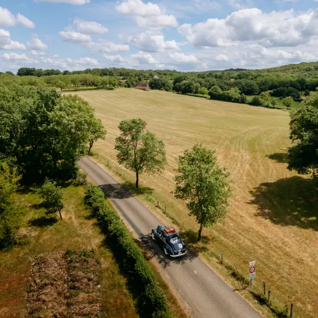 Loubressac Carrenac Drone 0010 Les Paresseux Curieux