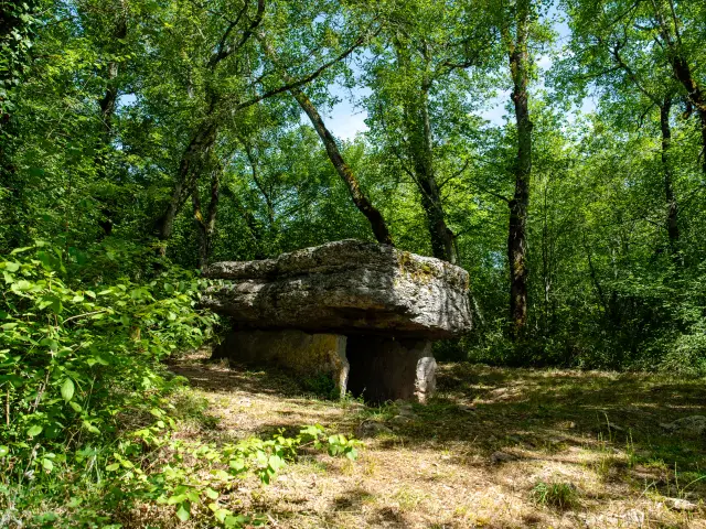 Dolmen du Pech Lapeyre à Lugagnac