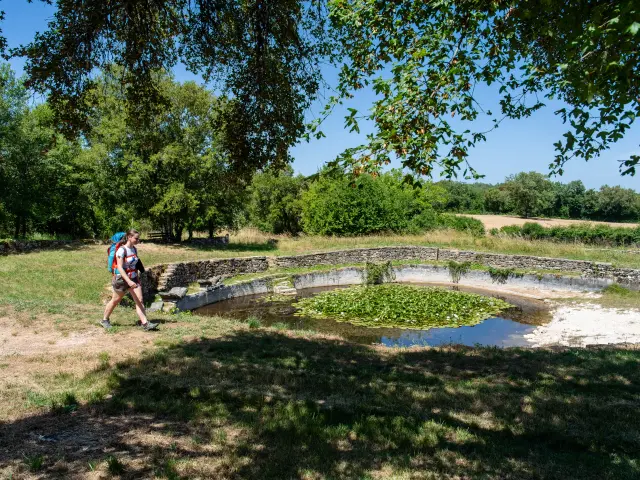 Lac de Saint Namphaise entre Varaire et St Cirq