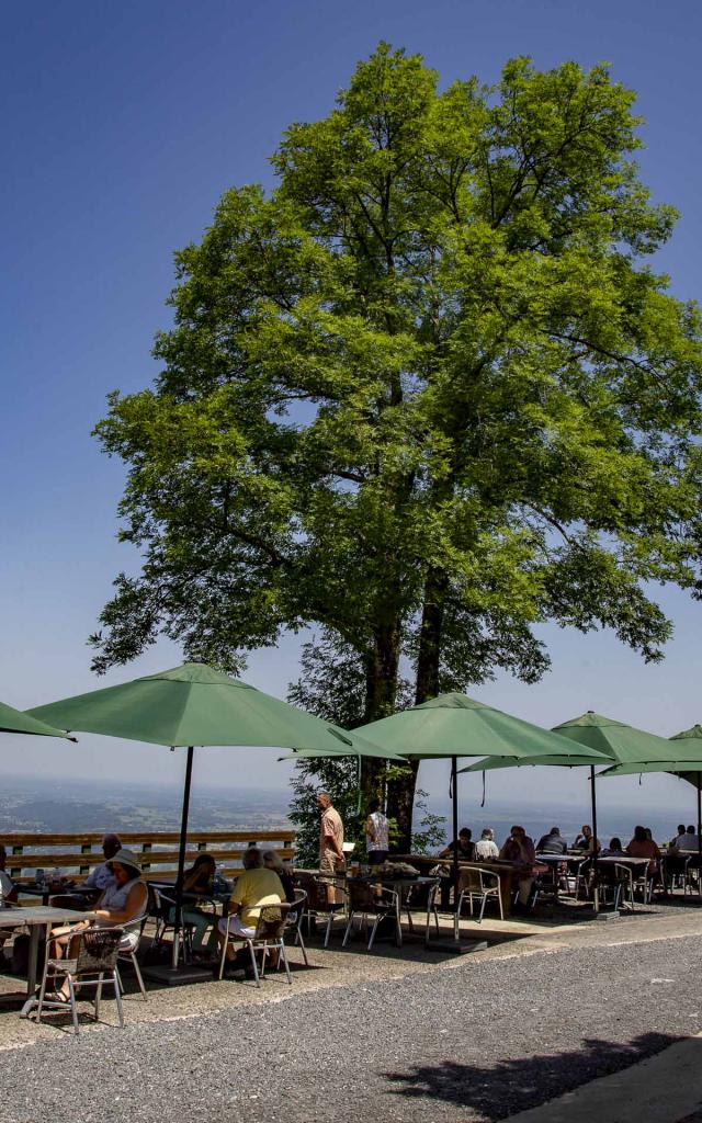 La terrasse du Pic du Jer