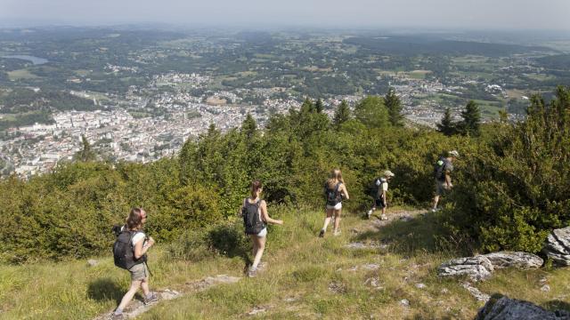 Randonneurs au Pic Du Jer