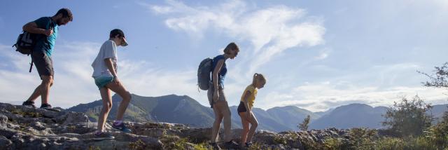 Randonnée, pique nique au Béout