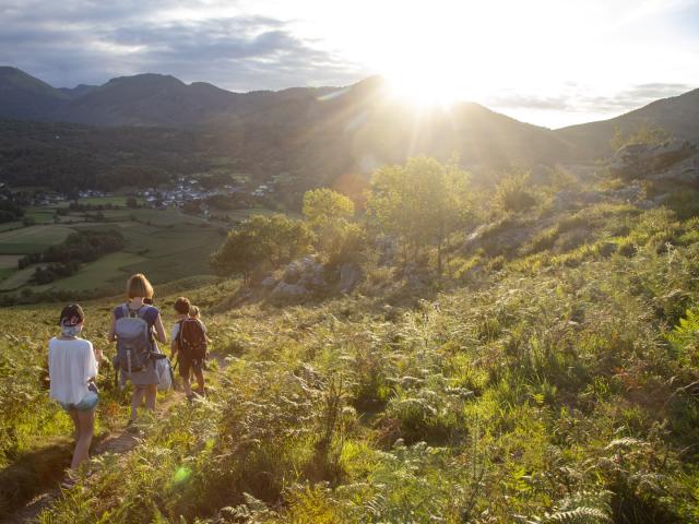 Randonnée, pique nique au Béout