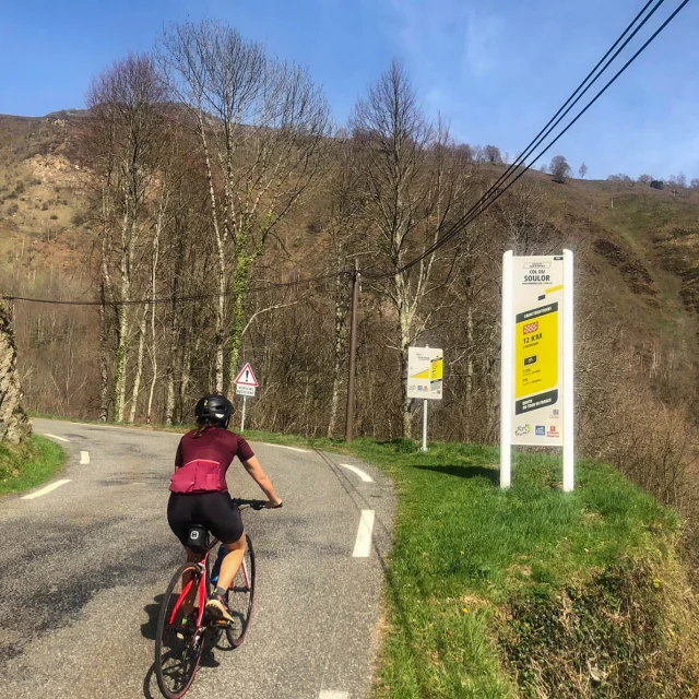 Départ du Col du Soulor