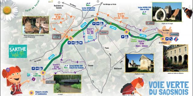 Plan de la voie verte