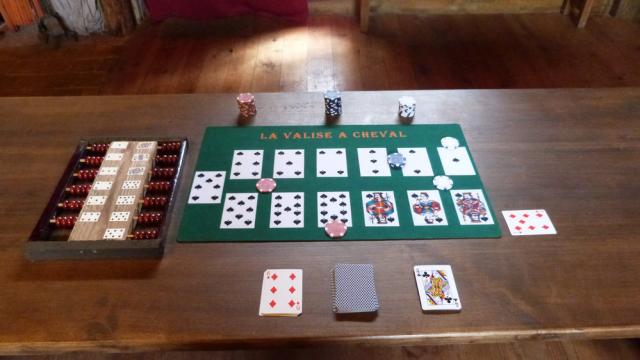 Valise Cheval Jeu de cartes