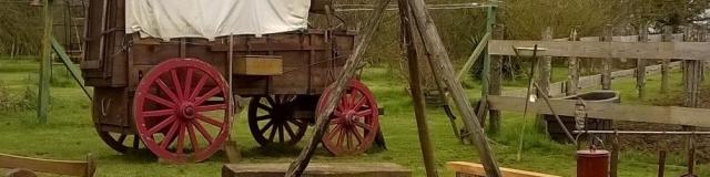 Valise à Cheval - chariot de cowboy