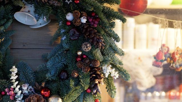 Photo de Noël - Marché de Noël