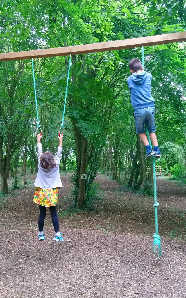 Parcours de santé Courgains avec enfants