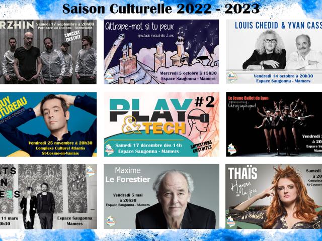 Visuel Saison Culturelle 2022-2023
