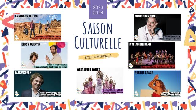 Visuel Saison Culturelle 2023 2024