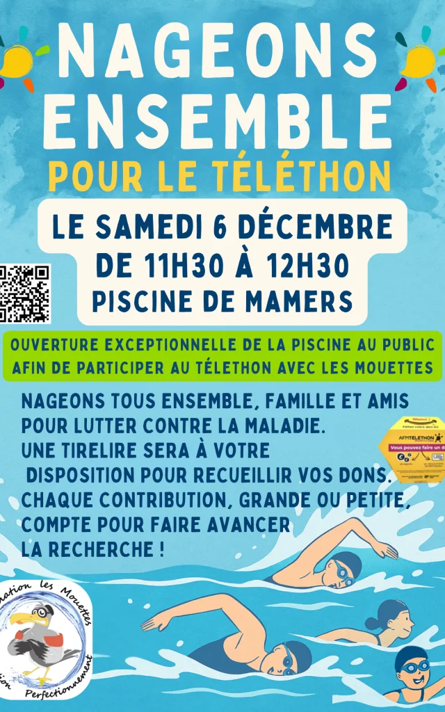 Nageons Ensemble Pour Le Telethon